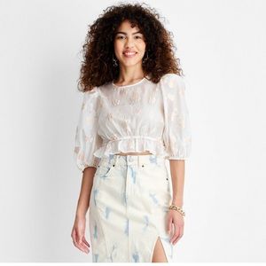 Sheer floral
